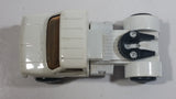 Vintage 1977 Lesney Matchbox Super Kings K-27 Ford 'A' Series "Miss Embassy" Semi Tractor Trailer Speed Boat Hauler Truck White Die Cast Toy Car Vehicle Made in England