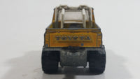 Majorette 4x4 Toyota Pick-up Truck Dark Yellow Gold No. 287 and 292 Die Cast Toy Car Vehicle with Opening Hood