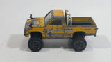 Majorette 4x4 Toyota Pick-up Truck Dark Yellow Gold No. 287 and 292 Die Cast Toy Car Vehicle with Opening Hood