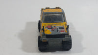 Majorette 4x4 Toyota Pick-up Truck Dark Yellow Gold No. 287 and 292 Die Cast Toy Car Vehicle with Opening Hood