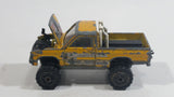 Majorette 4x4 Toyota Pick-up Truck Dark Yellow Gold No. 287 and 292 Die Cast Toy Car Vehicle with Opening Hood