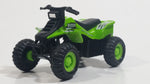 Maisto 300ZX Quad ATV 4 Wheeler All Terrain Vehicle Green Pullback Die Cast Motorized Friction Toy Car Vehicle