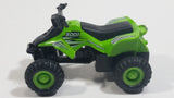 Maisto 300ZX Quad ATV 4 Wheeler All Terrain Vehicle Green Pullback Die Cast Motorized Friction Toy Car Vehicle