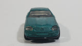 2000 Hot Wheels Mercedes SLK Metallic Aqua Green Die Cast Toy Car Vehicle