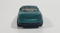 2000 Hot Wheels Mercedes SLK Metallic Aqua Green Die Cast Toy Car Vehicle