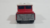 Vintage 1978 Lesney Matchbox Superfast No. 69 Armored Truck "Wells Fargo" Red and White Die Cast Toy Car Vehicle Made in England