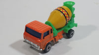 Yatming Style Ford Cement Truck Orange Green Yellow Die Cast Toy Car Vehicle Made in Hong Kong