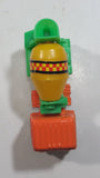 Yatming Style Ford Cement Truck Orange Green Yellow Die Cast Toy Car Vehicle Made in Hong Kong