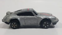 Rare Uniborn Porsche 911 Silver Grey Die Cast Toy Car Vehicle Made in Hong Kong