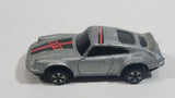 Rare Uniborn Porsche 911 Silver Grey Die Cast Toy Car Vehicle Made in Hong Kong