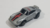 Rare Uniborn Porsche 911 Silver Grey Die Cast Toy Car Vehicle Made in Hong Kong