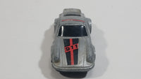 Rare Uniborn Porsche 911 Silver Grey Die Cast Toy Car Vehicle Made in Hong Kong