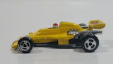 Vintage Soma Super Wheels Formula One Peter Yellow #6 Die Cast Toy Race Car Vehicle