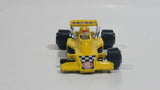 Vintage Soma Super Wheels Formula One Peter Yellow #6 Die Cast Toy Race Car Vehicle