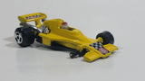 Vintage Soma Super Wheels Formula One Peter Yellow #6 Die Cast Toy Race Car Vehicle