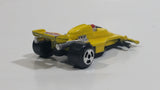 Vintage Soma Super Wheels Formula One Peter Yellow #6 Die Cast Toy Race Car Vehicle