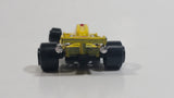 Vintage Soma Super Wheels Formula One Peter Yellow #6 Die Cast Toy Race Car Vehicle