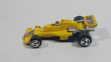 Vintage Soma Super Wheels Formula One Peter Yellow #6 Die Cast Toy Race Car Vehicle