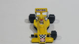 Vintage Soma Super Wheels Formula One Peter Yellow #6 Die Cast Toy Race Car Vehicle