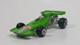 Rare 1980s Yatming McLaren Ford Lime Green #2 No. 1304 Die Cast Toy Race Car Vehicle Made in Hong Kong