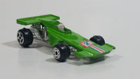 Rare 1980s Yatming McLaren Ford Lime Green #2 No. 1304 Die Cast Toy Race Car Vehicle Made in Hong Kong