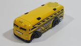 2014 Hot Wheels City Works Surf Surfin' School Bus Yellow Die Cast Toy Car Vehicle