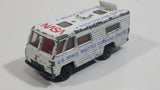 1983 Matchbox NASA Tracking Vehicle White Die Cast Toy Car Vehicle