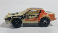 1982 Matchbox Color Racers Twilight TR #27 White Black Orange Die Cast Toy Race Car Vehicle - Hong Kong