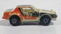 1982 Matchbox Color Racers Twilight TR #27 White Black Orange Die Cast Toy Race Car Vehicle - Hong Kong