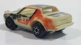 1982 Matchbox Color Racers Twilight TR #27 White Black Orange Die Cast Toy Race Car Vehicle - Hong Kong