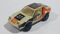 1982 Matchbox Color Racers Twilight TR #27 White Black Orange Die Cast Toy Race Car Vehicle - Hong Kong