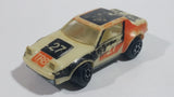 1982 Matchbox Color Racers Twilight TR #27 White Black Orange Die Cast Toy Race Car Vehicle - Hong Kong