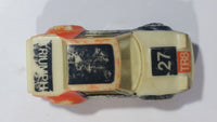 1982 Matchbox Color Racers Twilight TR #27 White Black Orange Die Cast Toy Race Car Vehicle - Hong Kong