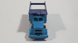 Vintage Soma Wheels Peterbilt Dump Truck Blue Die Cast Toy Car Vehicle - Hong Kong