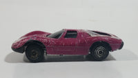 Unknown Brand Alfa Romeo Magenta Pink Purple Die Cast Toy Car Vehicle - Hong Kong