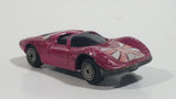 Unknown Brand Alfa Romeo Magenta Pink Purple Die Cast Toy Car Vehicle - Hong Kong