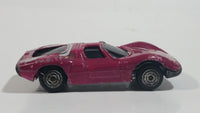 Unknown Brand Alfa Romeo Magenta Pink Purple Die Cast Toy Car Vehicle - Hong Kong