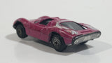 Unknown Brand Alfa Romeo Magenta Pink Purple Die Cast Toy Car Vehicle - Hong Kong