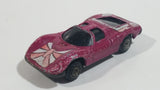 Unknown Brand Alfa Romeo Magenta Pink Purple Die Cast Toy Car Vehicle - Hong Kong