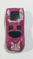 Unknown Brand Alfa Romeo Magenta Pink Purple Die Cast Toy Car Vehicle - Hong Kong