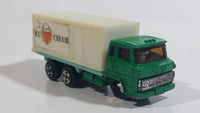 Vintage Hino Semi Delivery Truck Ice Cream Green and White Die Cast Toy Car Vehicle - Hong Kong