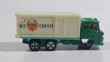 Vintage Hino Semi Delivery Truck Ice Cream Green and White Die Cast Toy Car Vehicle - Hong Kong