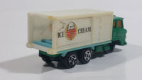 Vintage Hino Semi Delivery Truck Ice Cream Green and White Die Cast Toy Car Vehicle - Hong Kong