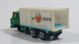 Vintage Hino Semi Delivery Truck Ice Cream Green and White Die Cast Toy Car Vehicle - Hong Kong