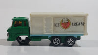 Vintage Hino Semi Delivery Truck Ice Cream Green and White Die Cast Toy Car Vehicle - Hong Kong