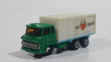 Vintage Hino Semi Delivery Truck Ice Cream Green and White Die Cast Toy Car Vehicle - Hong Kong