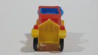 Kinder Surprise Orange Yellow Blue Classic Antique Toy Car Vehicle