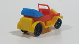 Kinder Surprise Orange Yellow Blue Classic Antique Toy Car Vehicle