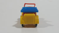 Kinder Surprise Orange Yellow Blue Classic Antique Toy Car Vehicle