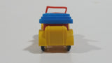 Kinder Surprise Orange Yellow Blue Classic Antique Toy Car Vehicle